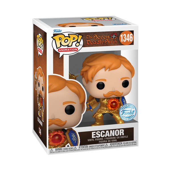 Funko POP! Seven Deadly Sins #1346 Escanor Exclusivo