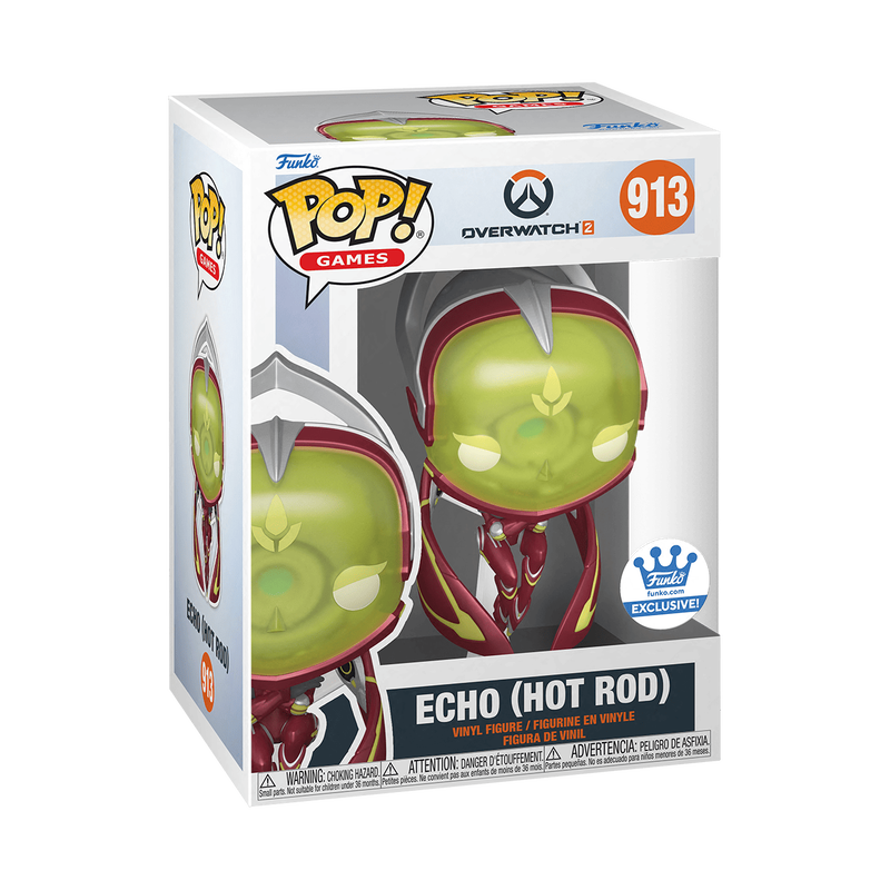 Funko POP! OverWatch 2 #913 Echo (Hot Rod) Exclusivo