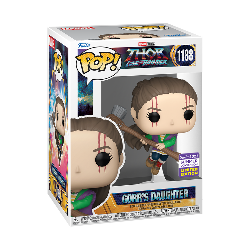 Funko POP! Marvel Thor: Love & Thunder #1188 Gorr's Daughter SDCC 2023 Exclusivo