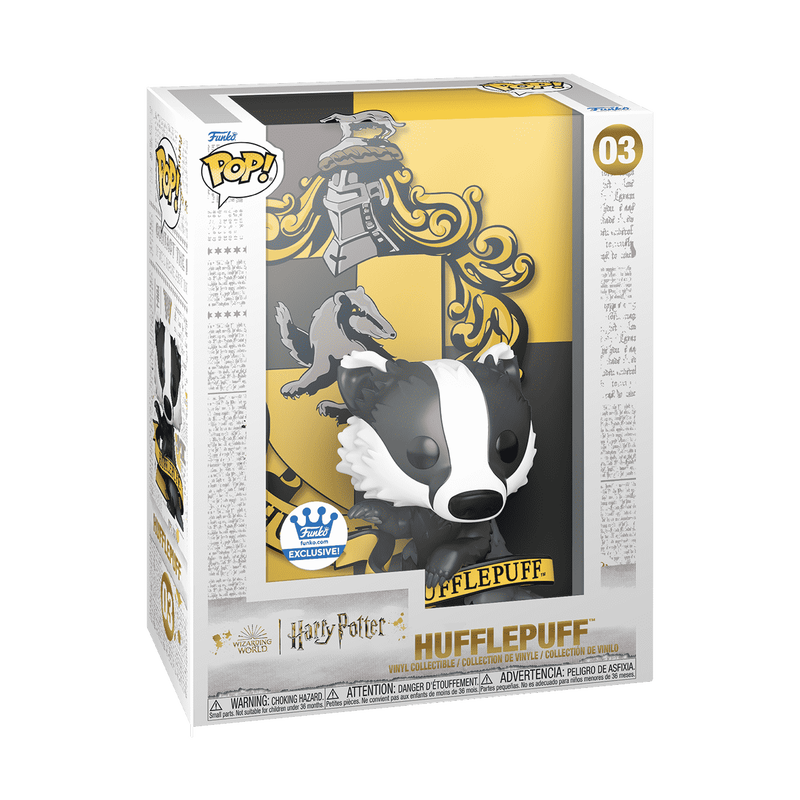[PRÉ-RESERVA] Funko POP! Cover Harry Potter #03 Hufflepuff Exclusivo