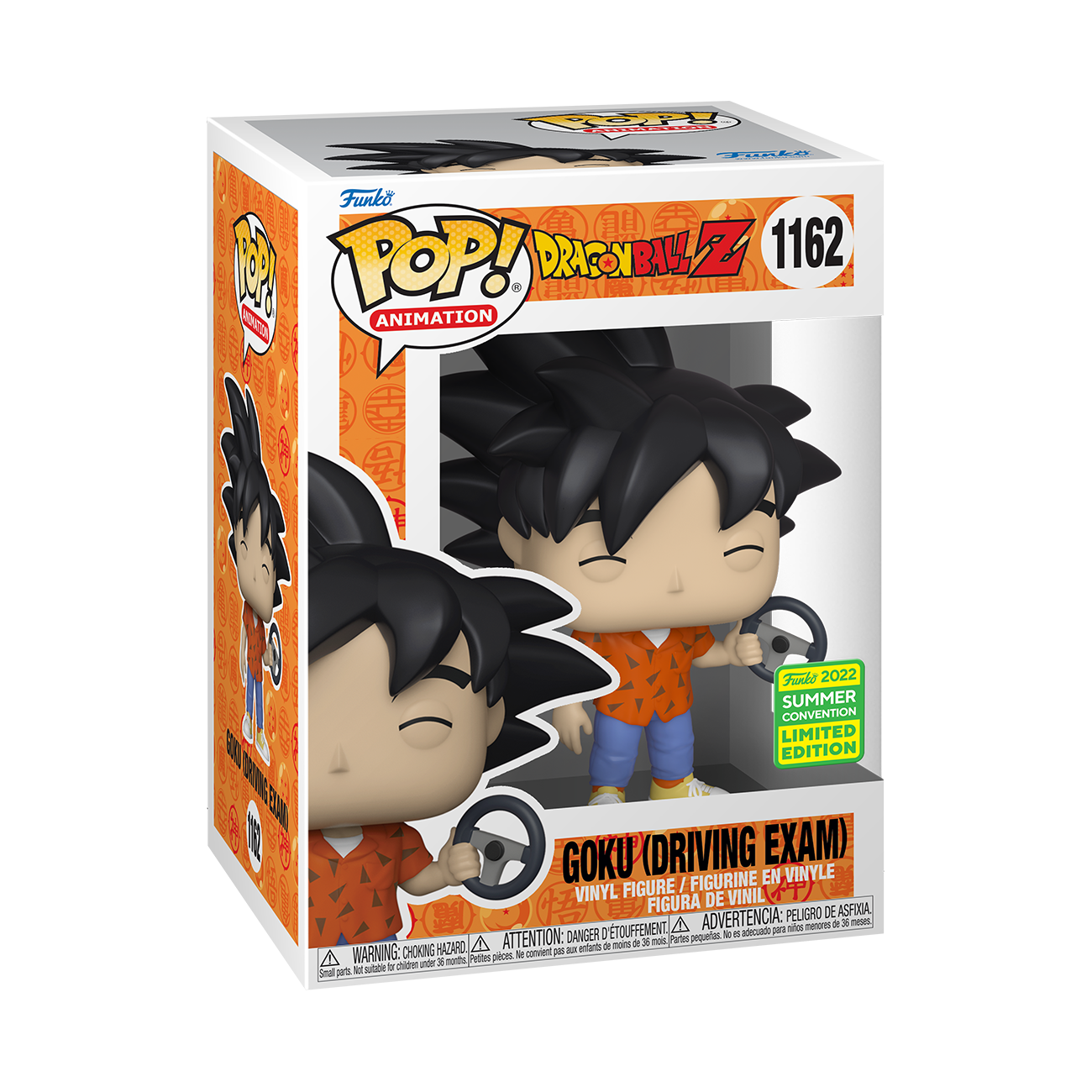 Funko Pop! Dragon Ball #1162 Goku (Driving Exame) Exclusivo SDCC 2022