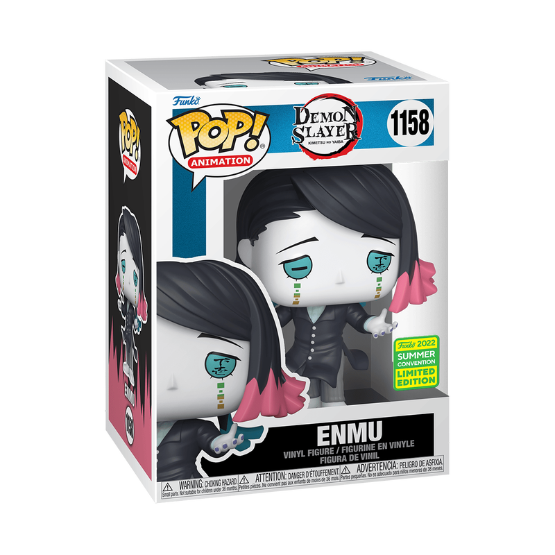 Funko Pop! Demon Slayer #1158 Enmu SDCC 2022 Exclusivo
