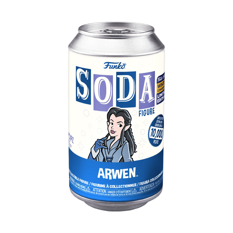 Funko Soda Lord of the Rings # Arwen Winter Convention Exclusivo