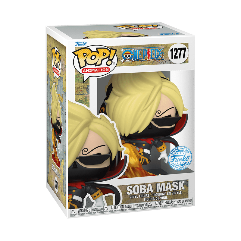 Funko POP! One Piece #1277 Sanji (Soba Mask) Exclusivo