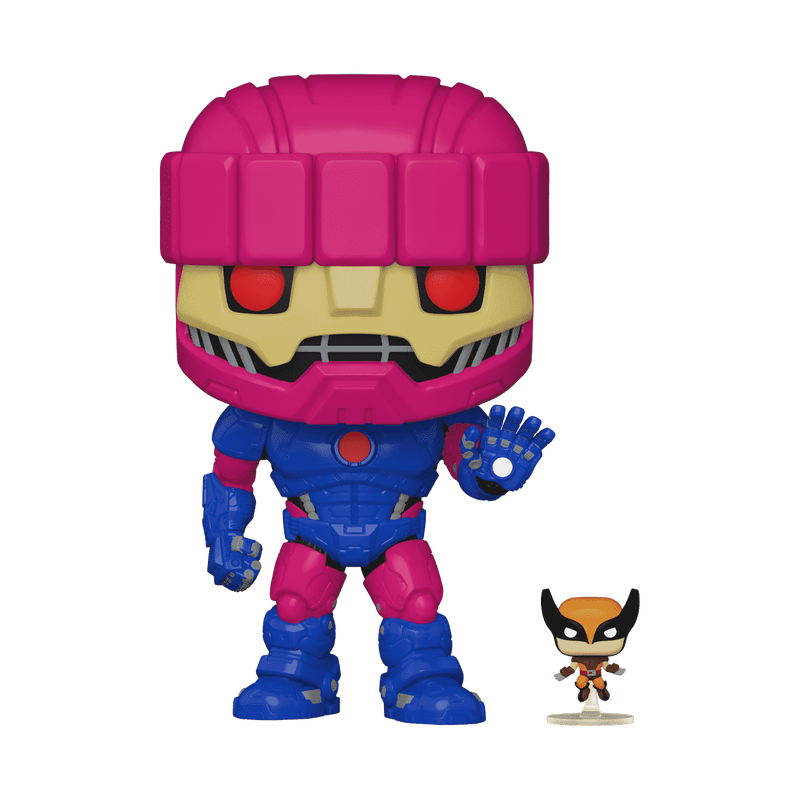 Funko POP! Marvel #1054 Sentinel with Wolverine 10 inch Exclusivo