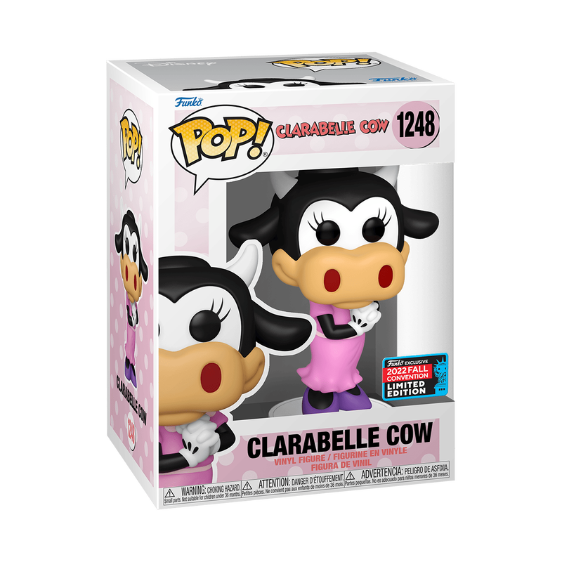 Funko POP! Disney #1248 Clarabelle Cow NYCC 2022 Exclusivo