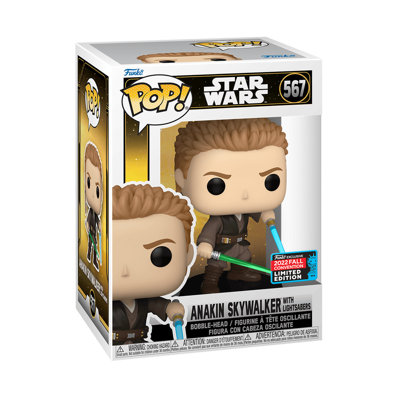 Funko Pop! Star Wars #567 Anakin NYCC 2022 Exclusivo