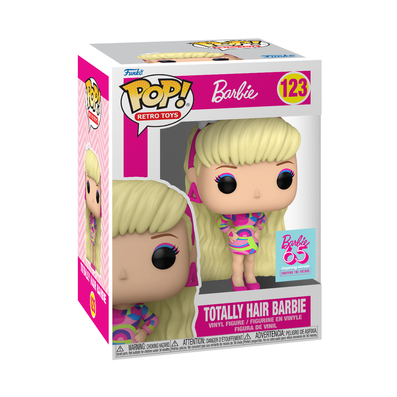 Funko POP! Retro Toys Barbie #123 Totally Hair Barbie