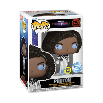 Funko POP! Marvel The Marvels #1250 Photon GITD Exclusivo