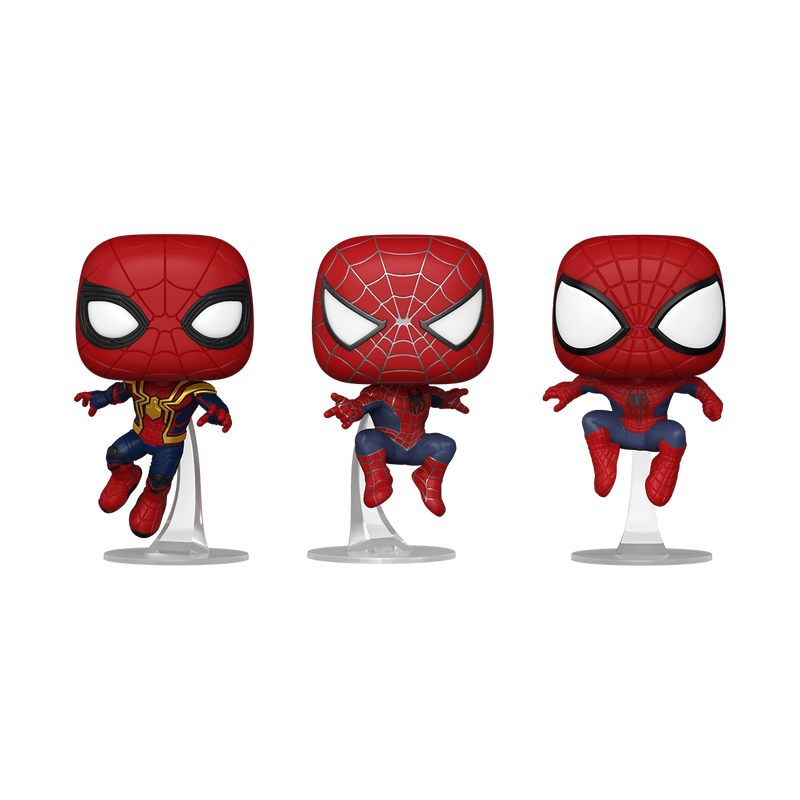 Funko POP! Marvel Spider-Man No Way Home #3 The Amazing Spider-Man 3 Pack Exclusivo