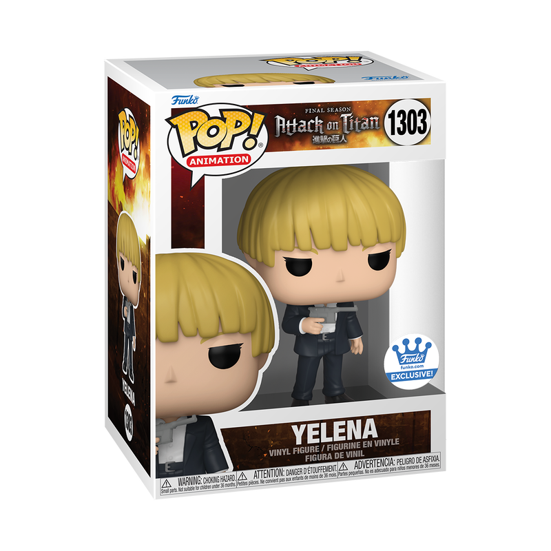[PRÉ-RESERVA] Funko POP! Attack on Titan #1303 Yelena Exclusivo