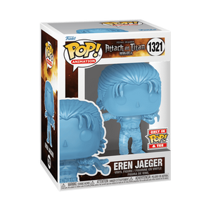 [PRÉ-RESERVA] Funko POP! Attack on Titan #1321 Eren Jaeger (Translucent) Exclusivo - imagem oficial 2
