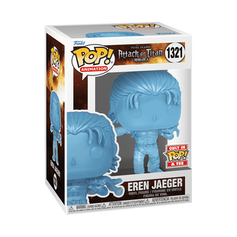 [PRÉ-RESERVA] Funko POP! Attack on Titan #1321 Eren Jaeger (Translucent) Exclusivo - imagem oficial 2