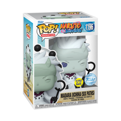 [PRÉ-RESERVA] Funko POP! Naruto Shippuden #1196 Madara Uchiha(Six Paths) GITD Exclusivo