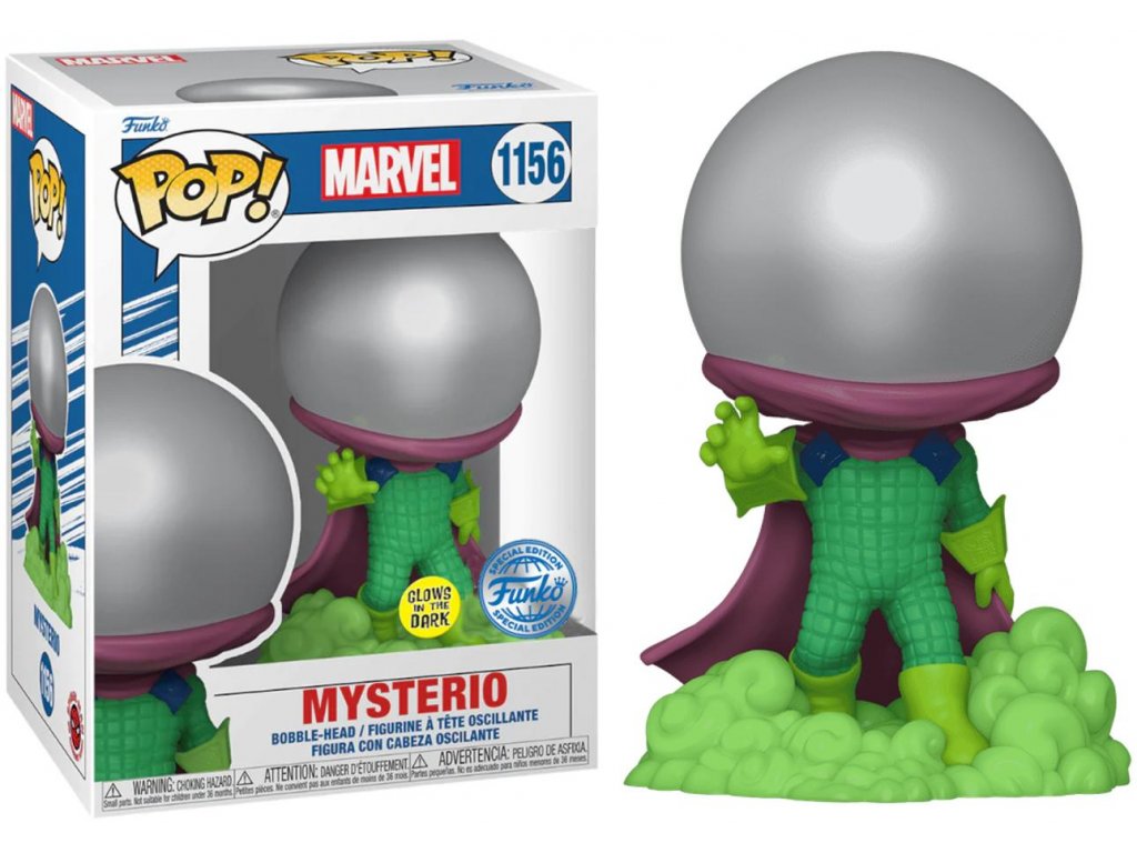 Funko POP! Marvel #1156 Mysterio GITD Exclusivo