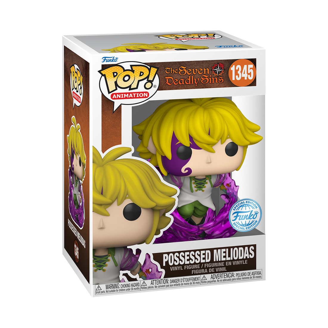 [PRÉ-RESERVA] Funko POP! Seven Deadly Sins #1345 Possessed Meliodas Exclusivo