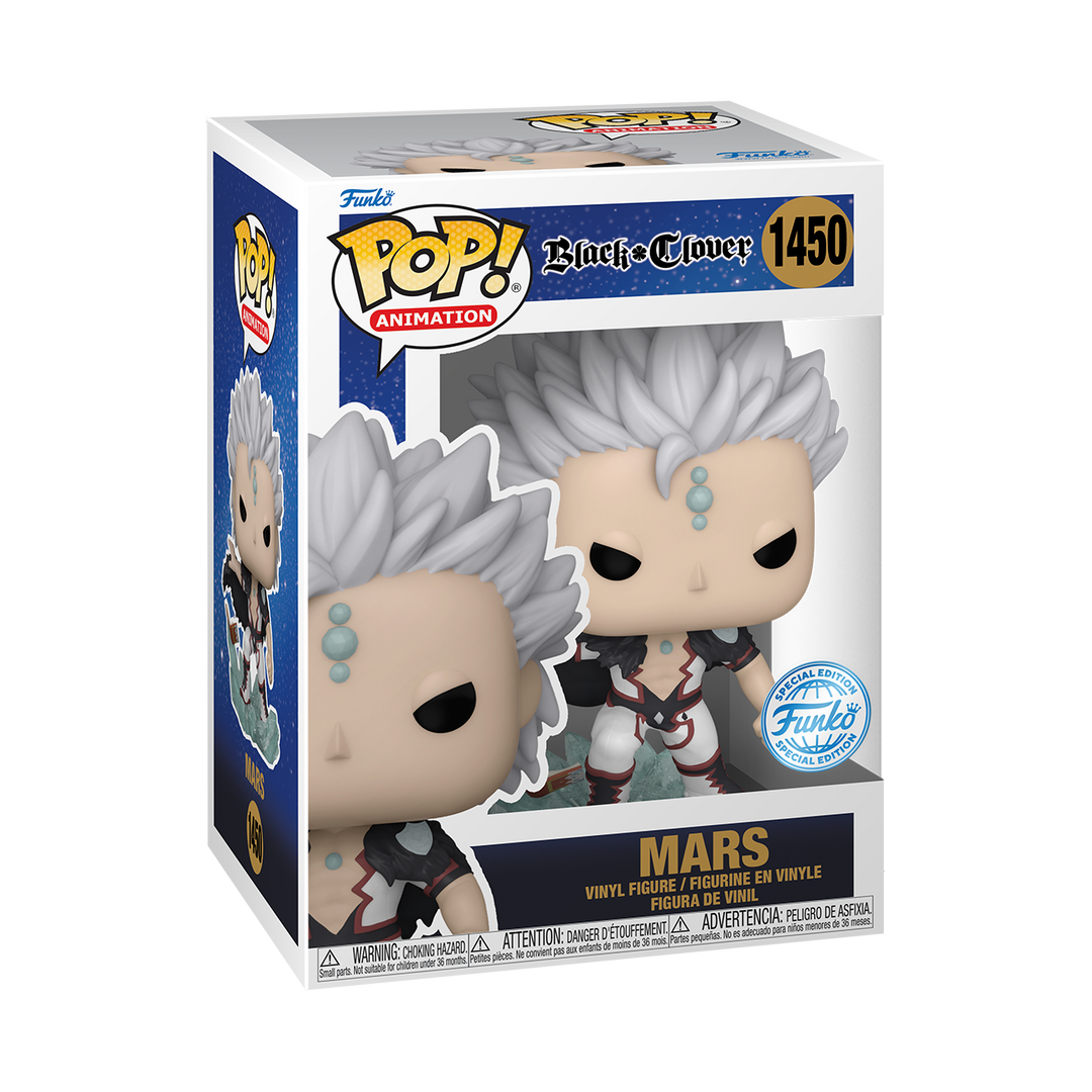 Funko POP! Black Clover #1450 Mars Exclusivo