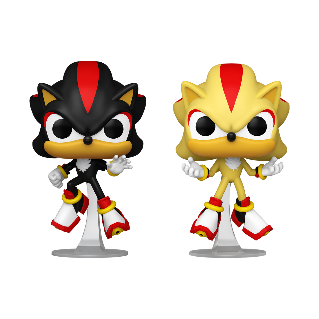 [PRÉ-RESERVA] Funko POP! Sonic The Hedgehog # Shadow & Super Shadow Exclusivo