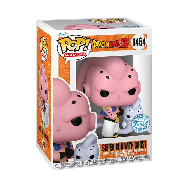 Funko POP! Dragon Ball Z #1464 Super Buu with Ghost Exclusivo