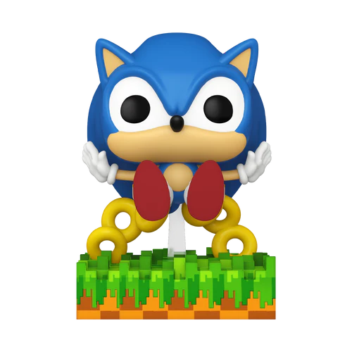 Funko POP! Sonic The Hedgehog #918 Ring Scatter Sonic Exclusivo
