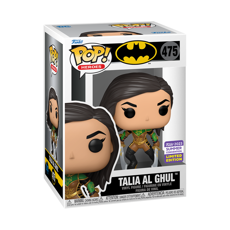 Funko POP! DC #475 Talia Al Ghul SDCC 2023 Exclusivo