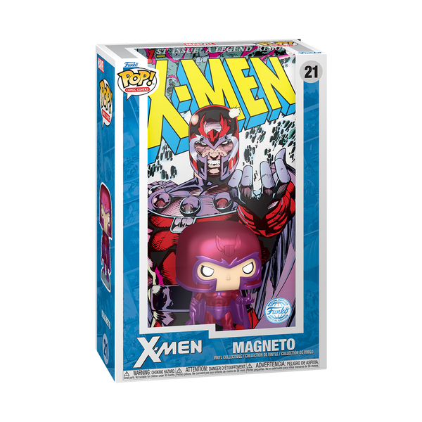 Funko POP! Comic Cover Marvel #21 Magneto Metallic Exclusivo