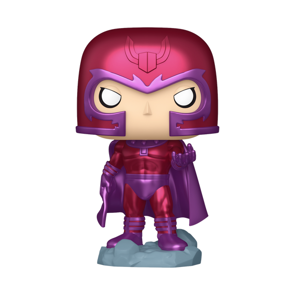 Funko POP! Comic Cover Marvel #21 Magneto Metallic Exclusivo