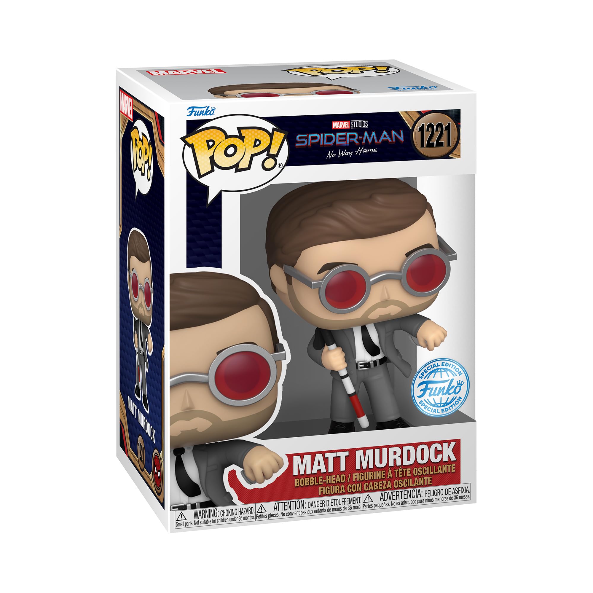 Funko POP! Marvel Spider-Man No Way Home #1221 Matt Murdock Exclusivo