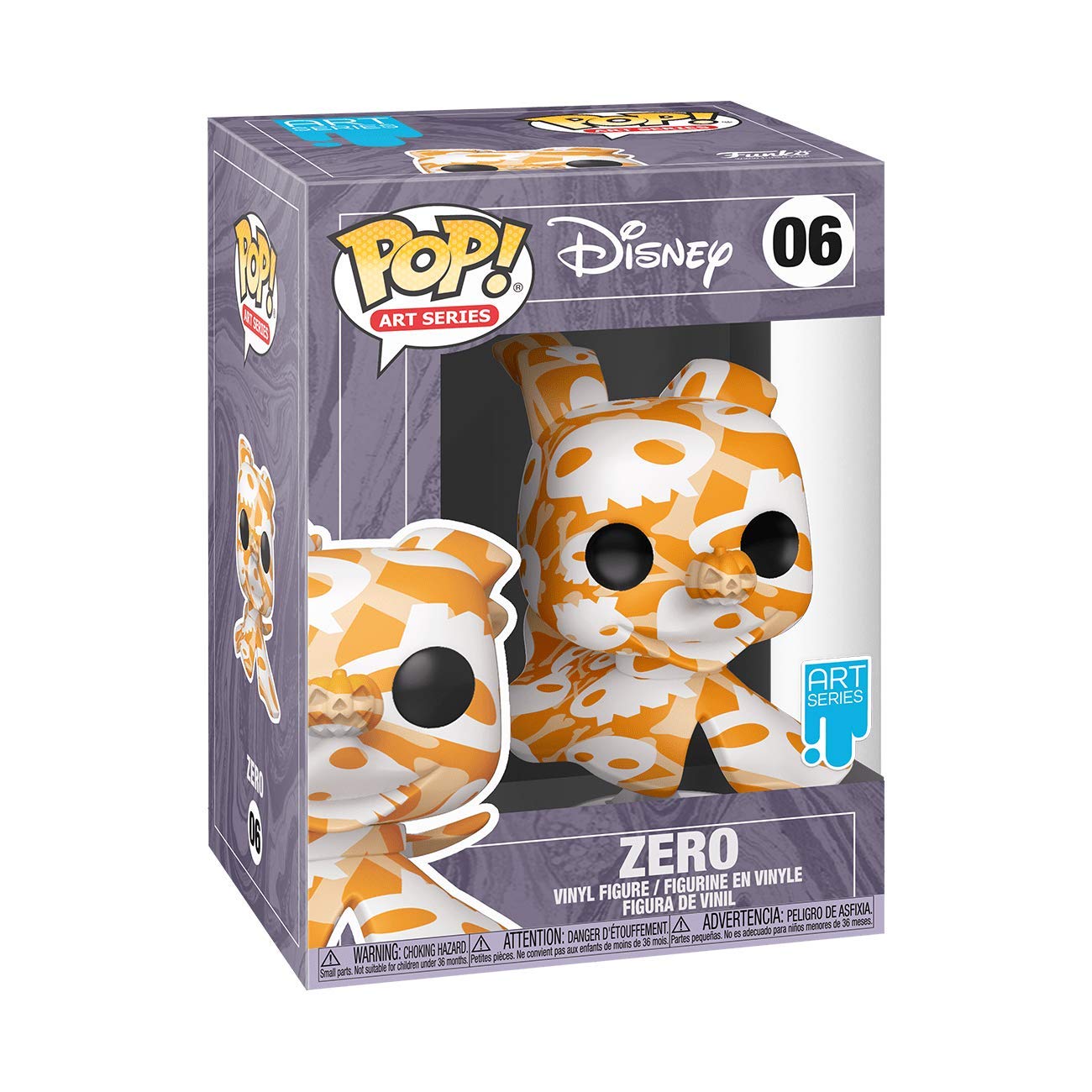 Funko POP! Disney The Nightmare Before Christmas #06 Zero (Artist Series) Exclusivo