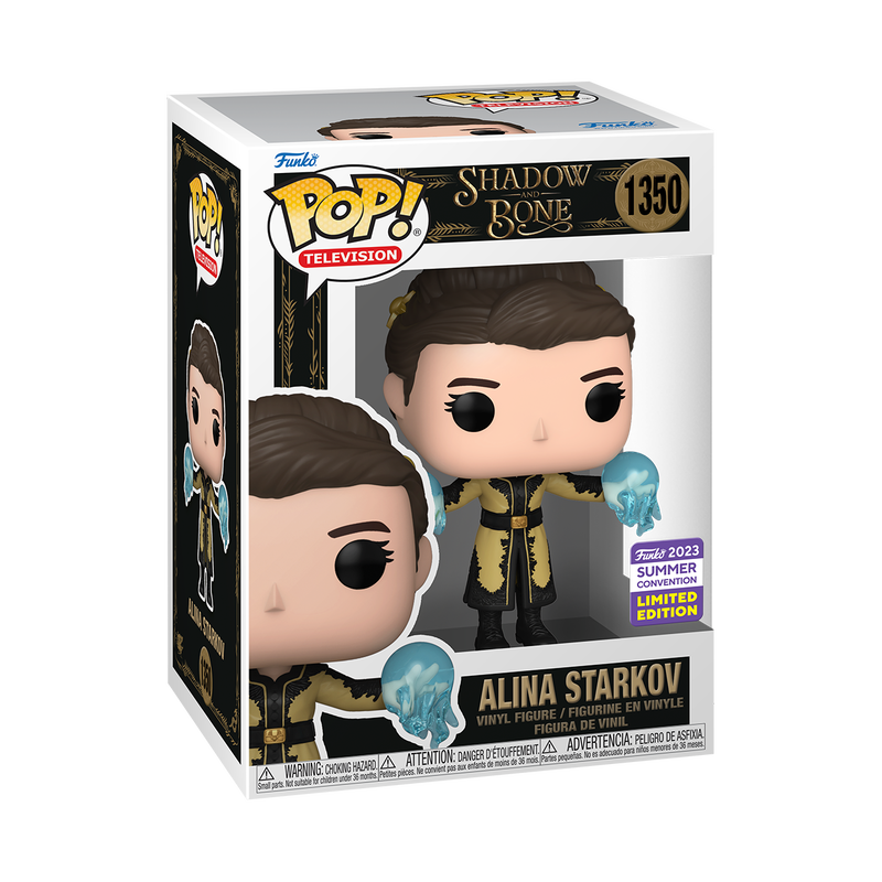 Funko POP! Shadow & Bone #1350 Alina Starkov SDCC 2023 Exclusivo (Caixas Danificadas)
