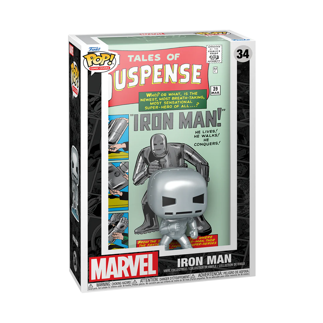 Funko POP! Comic Covers Marvel Iron Man #39 of Tales of Suspense