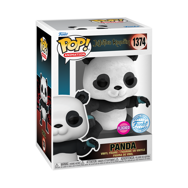 Funko POP! Jujutsu Kaisen #1374 Panda Flocked Exclusivo