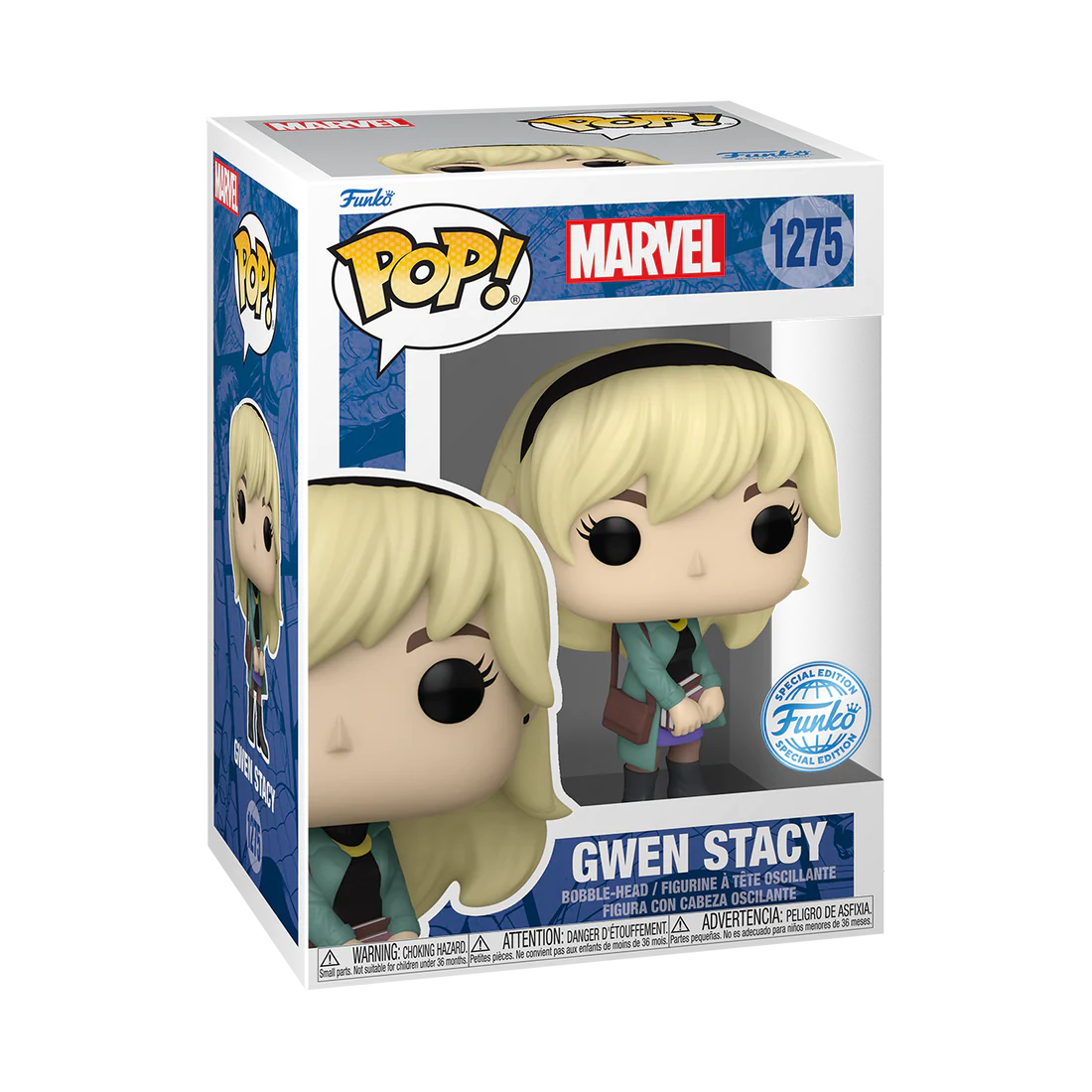 Funko POP! Marvel #1275 Gwen Stacy Exclusivo