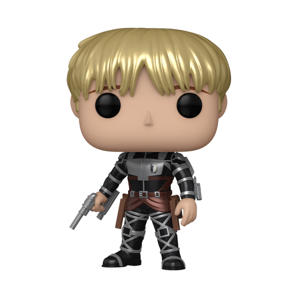 Funko POP! Attack on Titan #1447 Armin Arlert Metallic Exclusivo