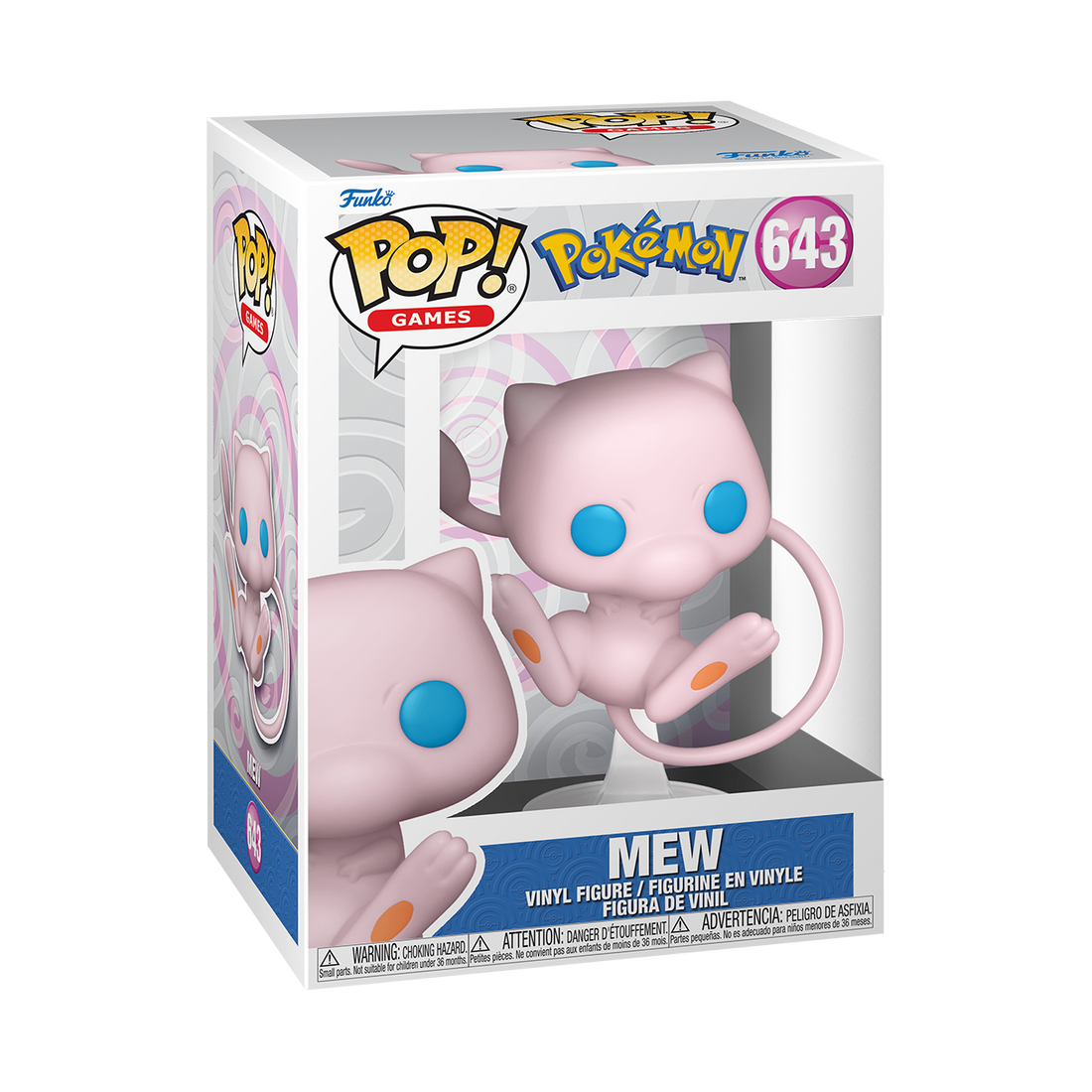 [PRÉ-RESERVA] Funko POP! Pokemon #643 Mew