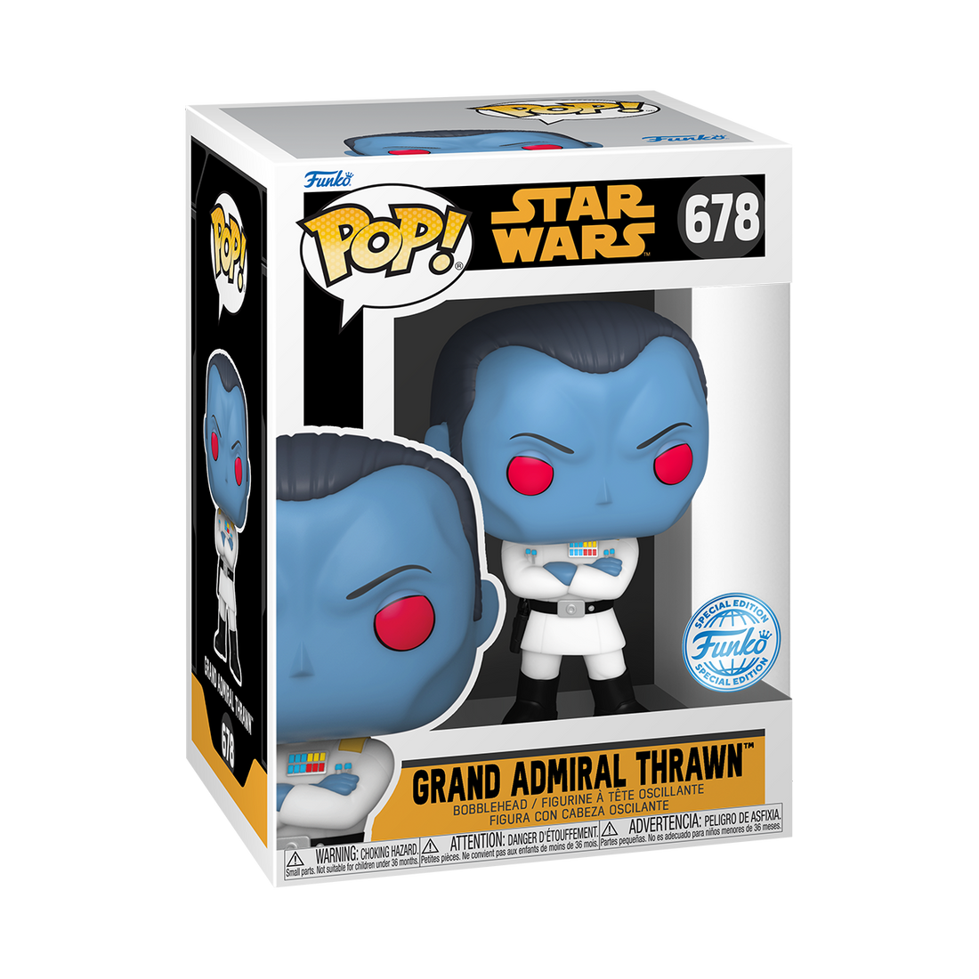 Funko POP! Star Wars Rebels #678 Grand Admiral Thrawn Exclusivo