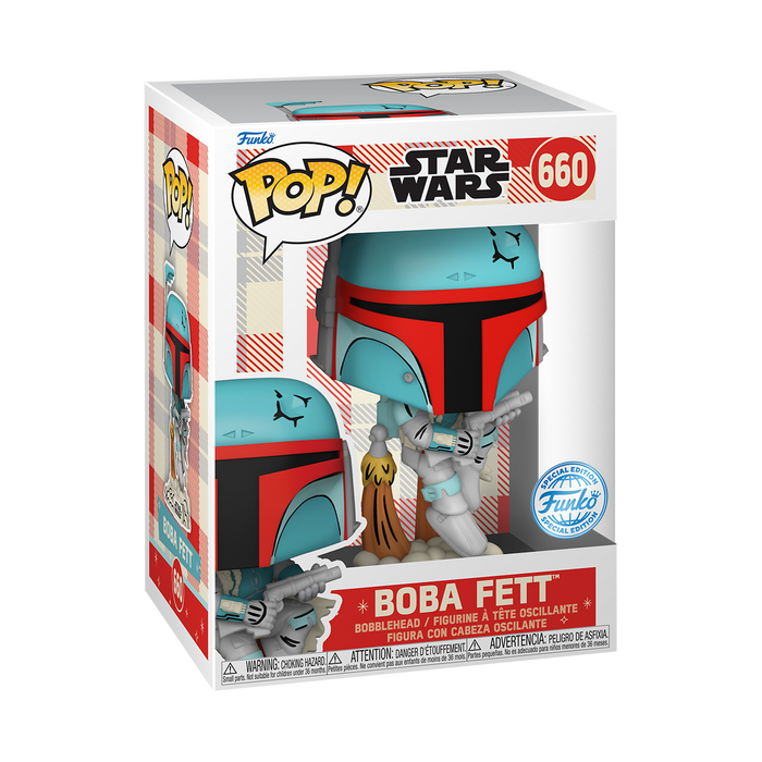 Funko POP! Star Wars Retro Reimagined #660 Boba Fett Exclusivo