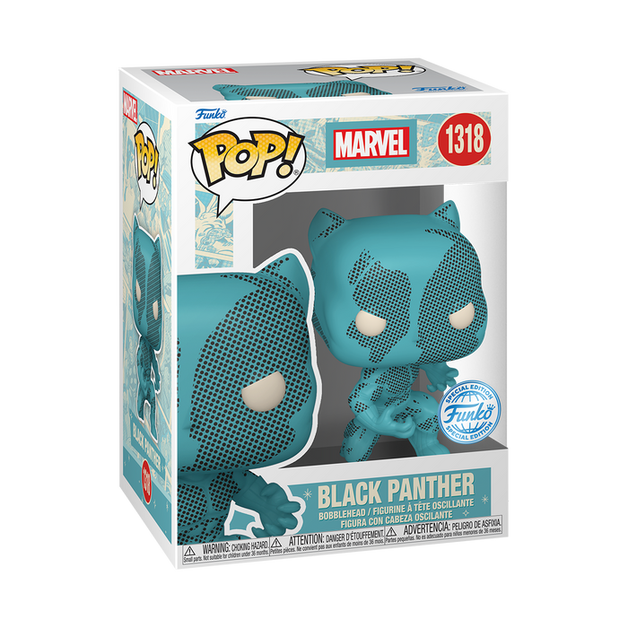Funko POP! Marvel Retro Reimagined #1318 Black Panther Exclusivo