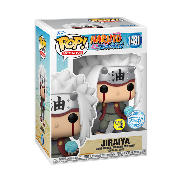 [PRÉ-RESERVA] Funko POP! Naruto #1481 Jiraiya GITD Exclusivo