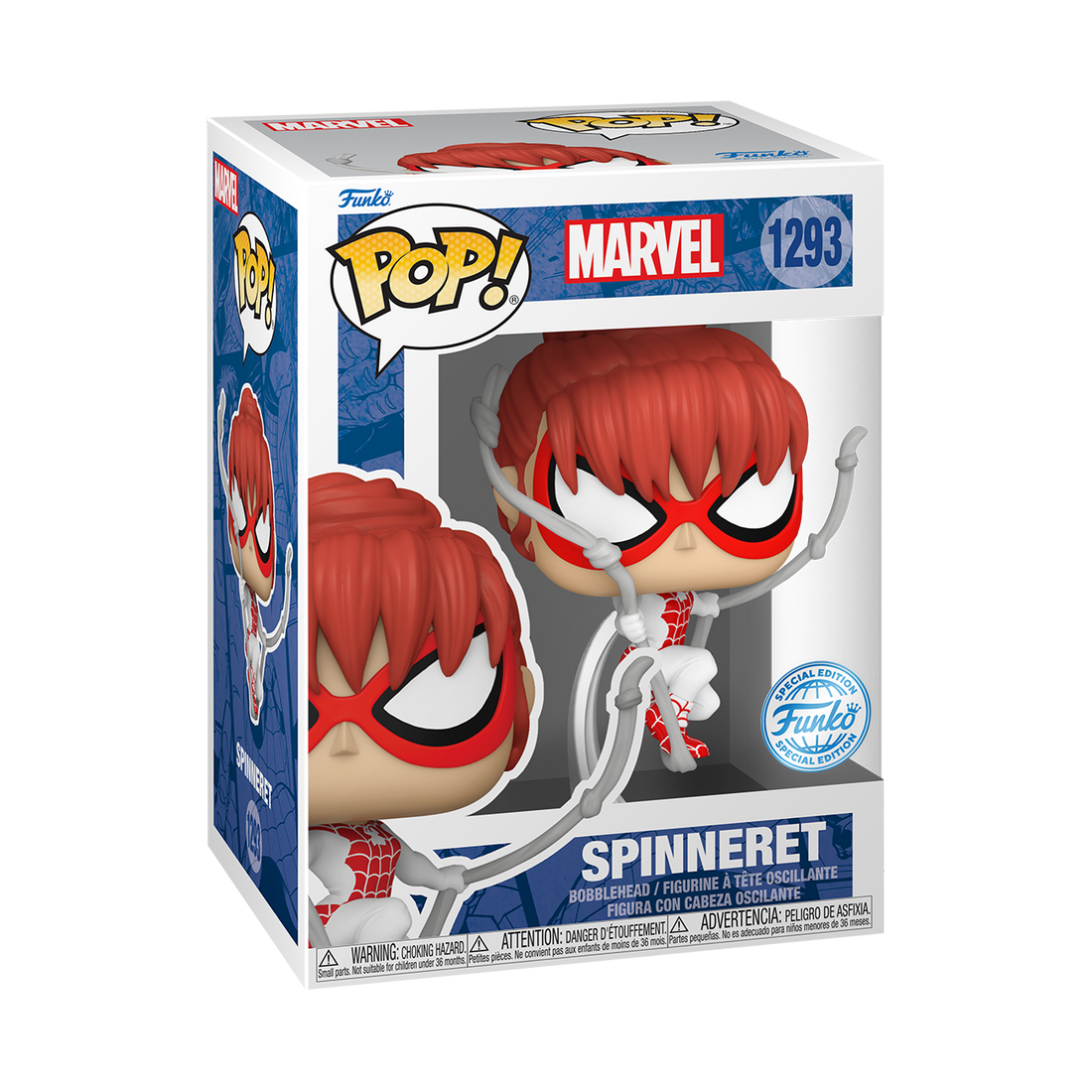 Funko POP! Marvel #1293 Spinneret Exclusivo