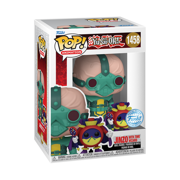 Funko POP! Yu-Gi-Oh!  #1458 Jinzo with Time Wizard Exclusivo