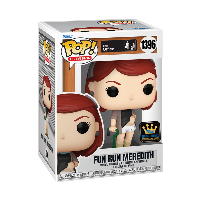 Funko POP! The Office #1396 Fun Run Meredith Exclusivo