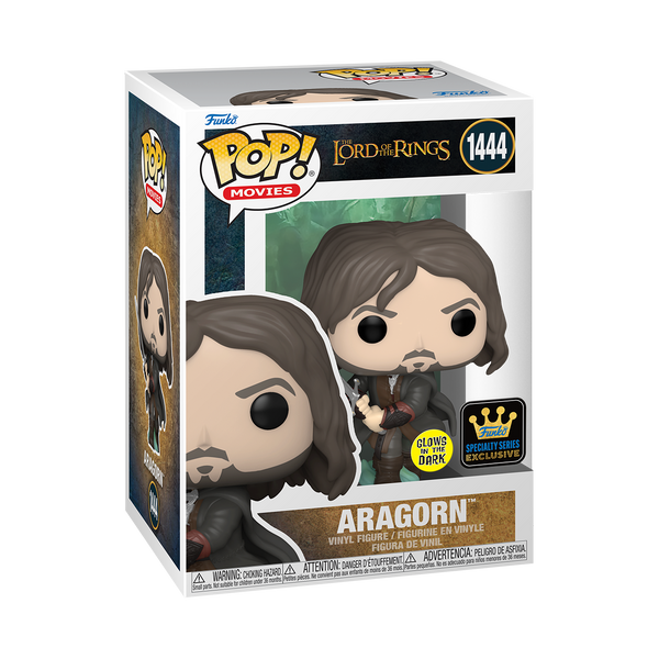 Funko POP! Lord of the Rings #1444 Aragorn GITD Exclusivo