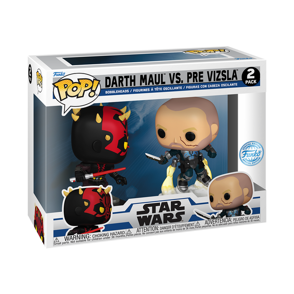 Funko POP! Star Wars # Darth Maul vs Pre Vizsla Exclusivo