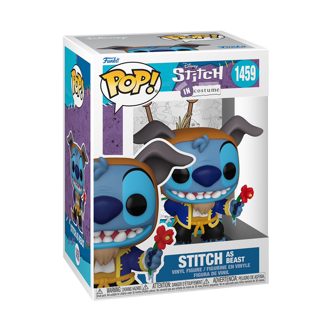 Funko POP! Disney Stitch in Costume #1459 Stitch as Beast