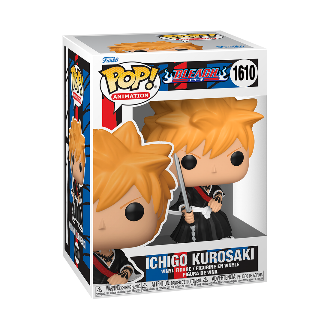 [PRÉ-RESERVA] Bleach POP! Animation Vinyl Figures Ichigo (FB Shikai) 9 cm Assortment (6)