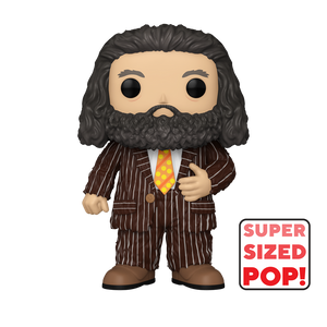 Funko POP! Harry Potter #171 Hagrid fora da embalagem, mostrando o design detalhado de Hagrid, pronto para ser exibido na tua coleção de Funko POPs.