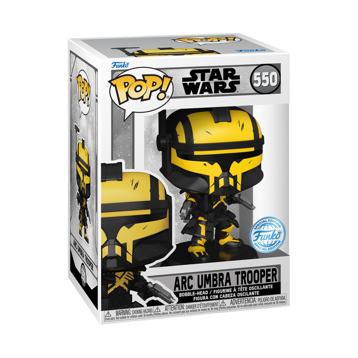 Funko POP! Star Wars Gaming Greats #550 Arc Umbra Trooper Exclusivo