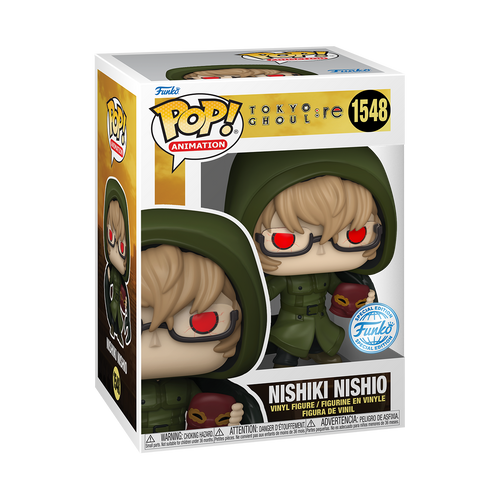Funko POP! Tokyo Ghoul:re #1548 Nishiki Nishio Exclusivo