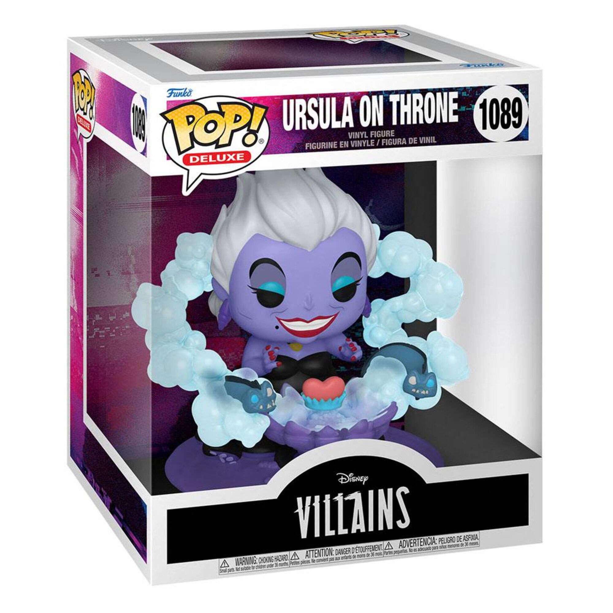 Funko POP! Disney Villains #1089 Ursula on Throne Deluxe